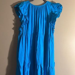 Women’s turquoise dress